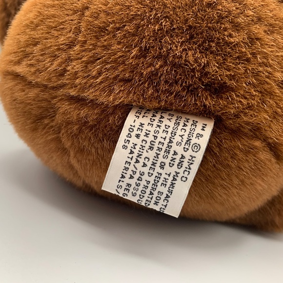 VTG Curious George Winter Hat and Scarf Jumbo 22" Large Plush Stuffed Animal - Picture 5 of 16